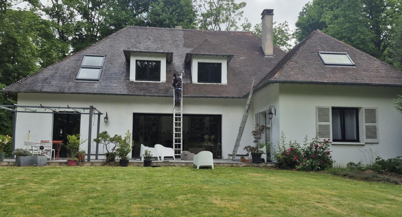 Nettoyage de toiture